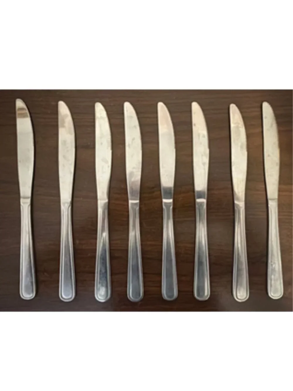 Vintage Stainless China Restaurant Hotel Flatware 33 pc Set Service for 6+